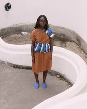 BASERANGE WOVEN MECO TOP