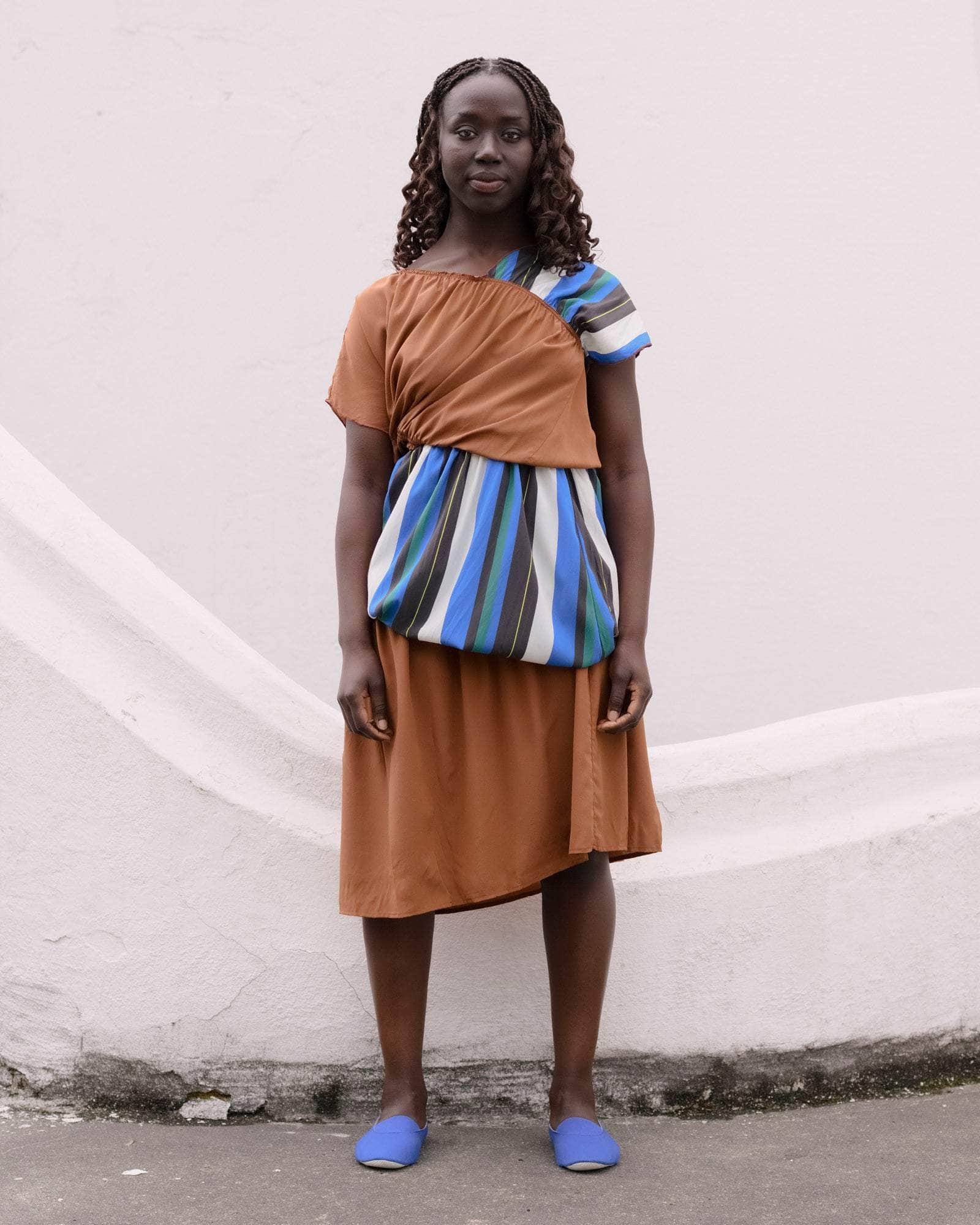 BASERANGE WOVEN MECO TOP