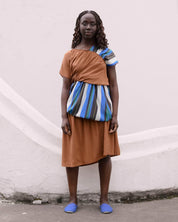 BASERANGE WOVEN MECO TOP