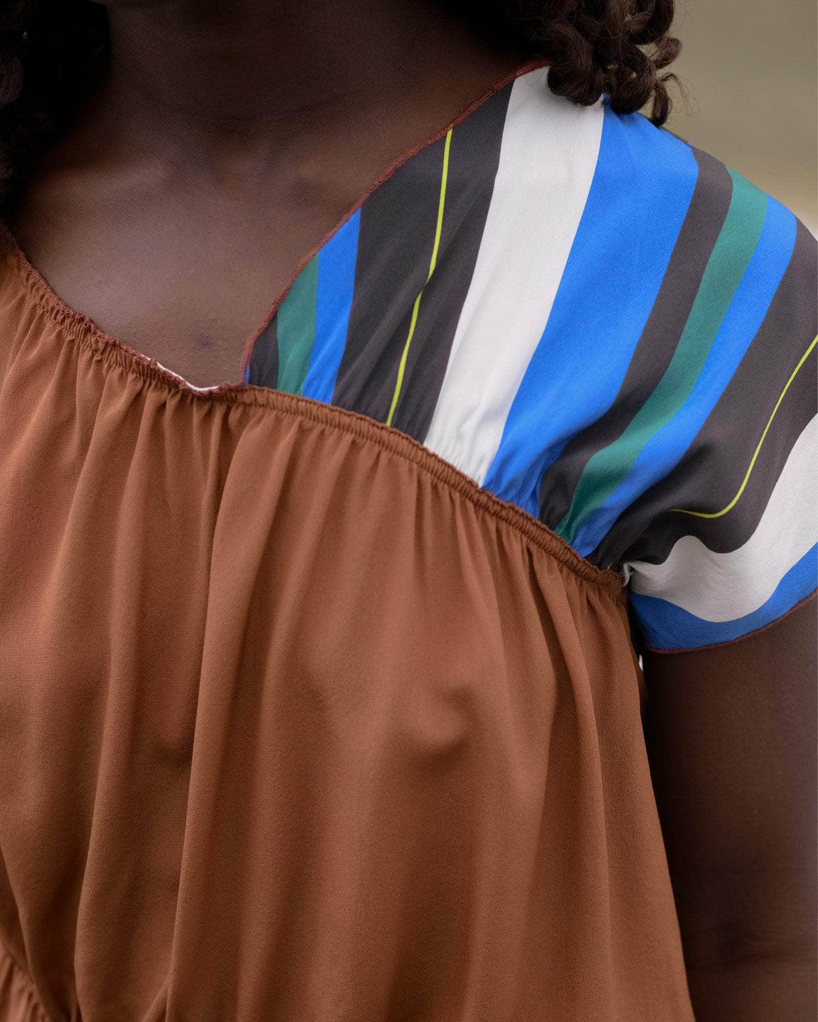 BASERANGE WOVEN MECO TOP