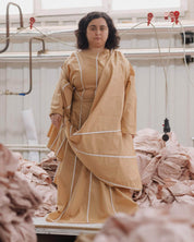 BASERANGE WOVEN NIKA DRESS