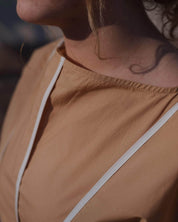 BASERANGE WOVEN NIKA DRESS