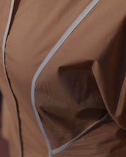 BASERANGE WOVEN NIKA DRESS