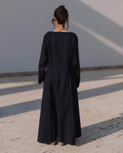 BASERANGE WOVEN NIKA DRESS