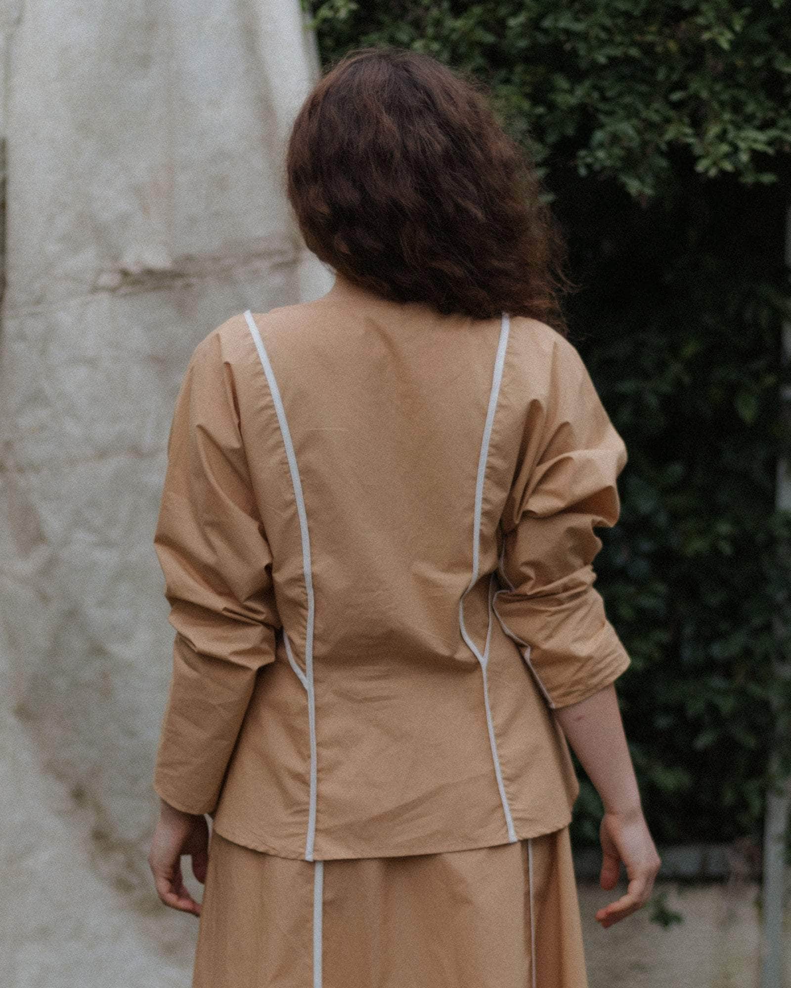 BASERANGE WOVEN NIKA TOP