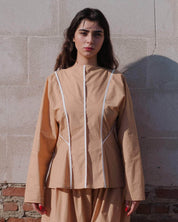 BASERANGE WOVEN NIKA TOP