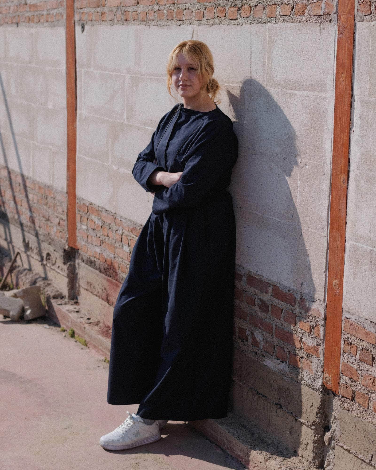 BASERANGE WOVEN NIKA TOP