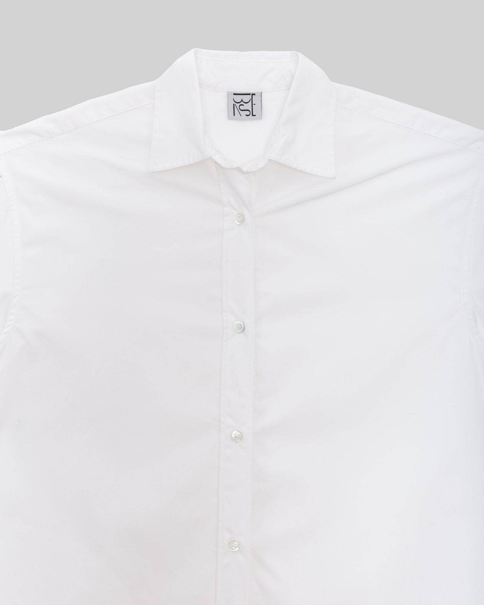 BASERANGE WOVEN OLE SHIRT DRESS