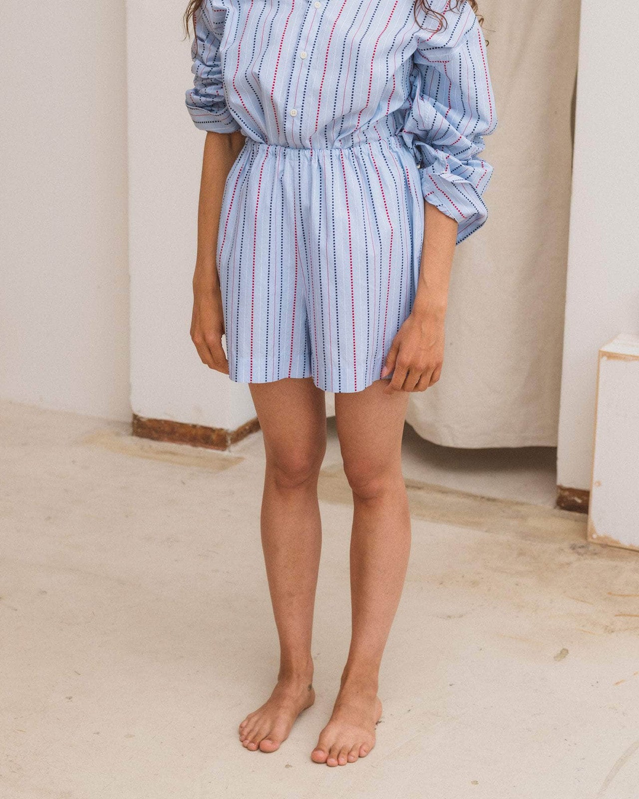 baserange short ole - Popeline de coton biologique