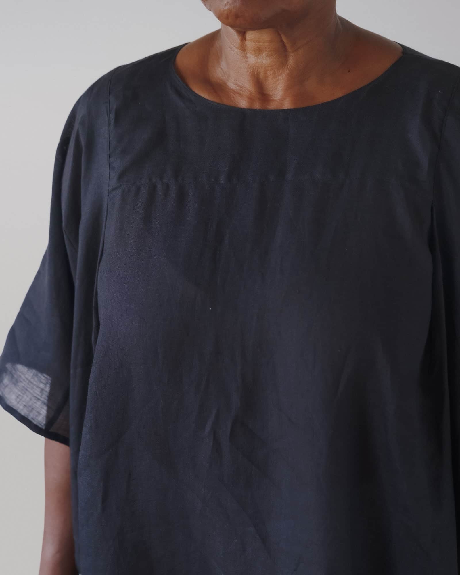 BASERANGE WOVEN ORI DRESS