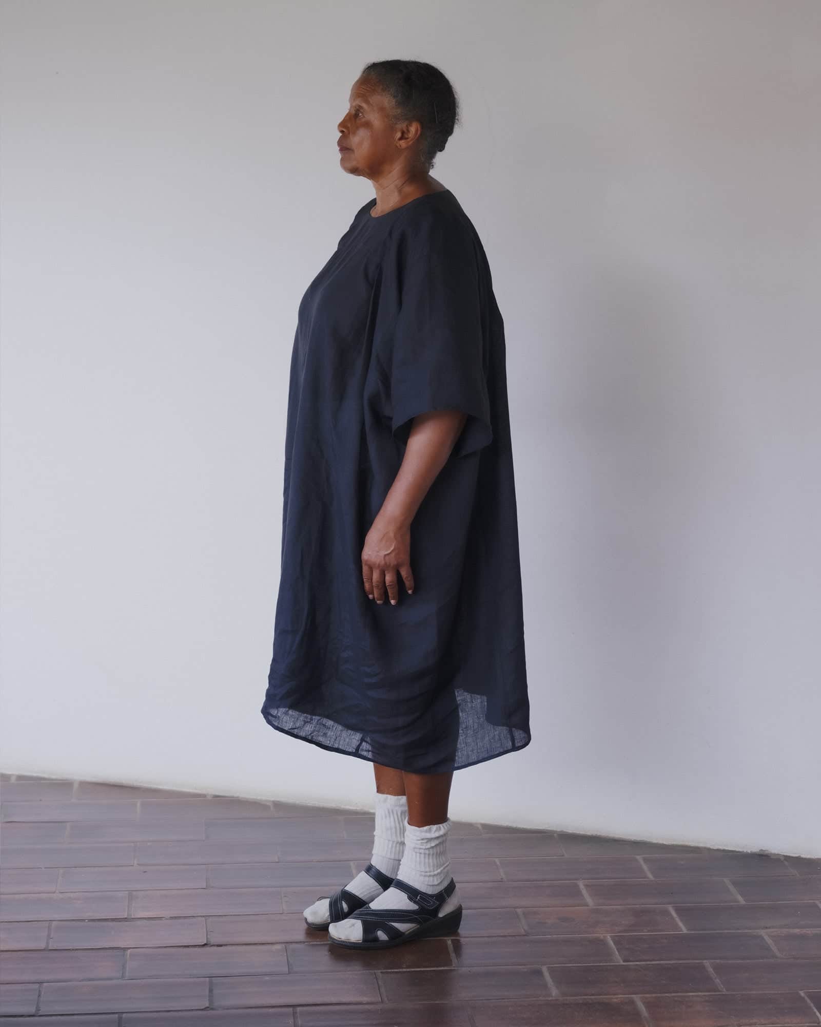 BASERANGE WOVEN ORI DRESS