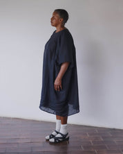 BASERANGE WOVEN ORI DRESS