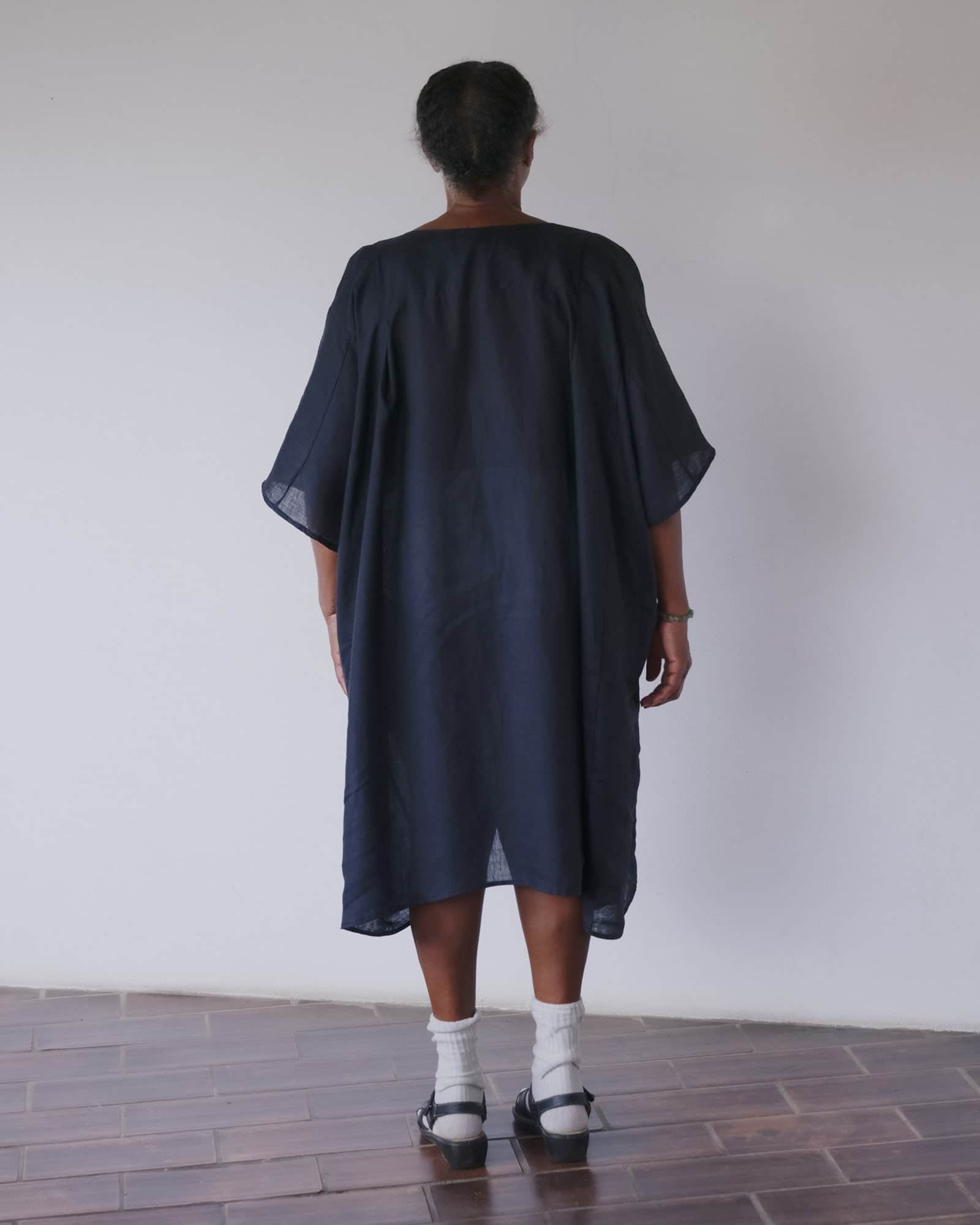 BASERANGE WOVEN ORI DRESS