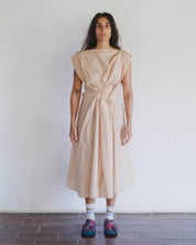 BASERANGE WOVEN PART DRESS