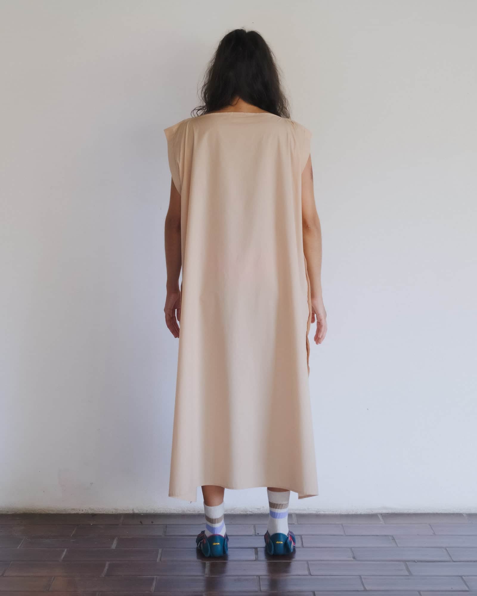 BASERANGE WOVEN PART DRESS