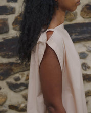 BASERANGE WOVEN PART DRESS