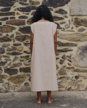 BASERANGE WOVEN PART DRESS