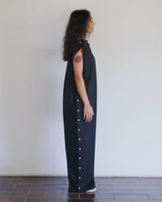 BASERANGE WOVEN PART JUMPSUIT