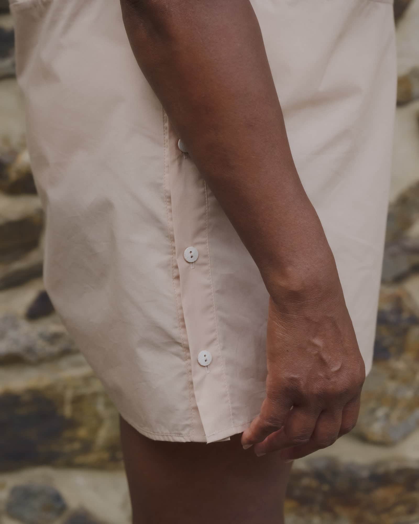 BASERANGE WOVEN PART ROMPER