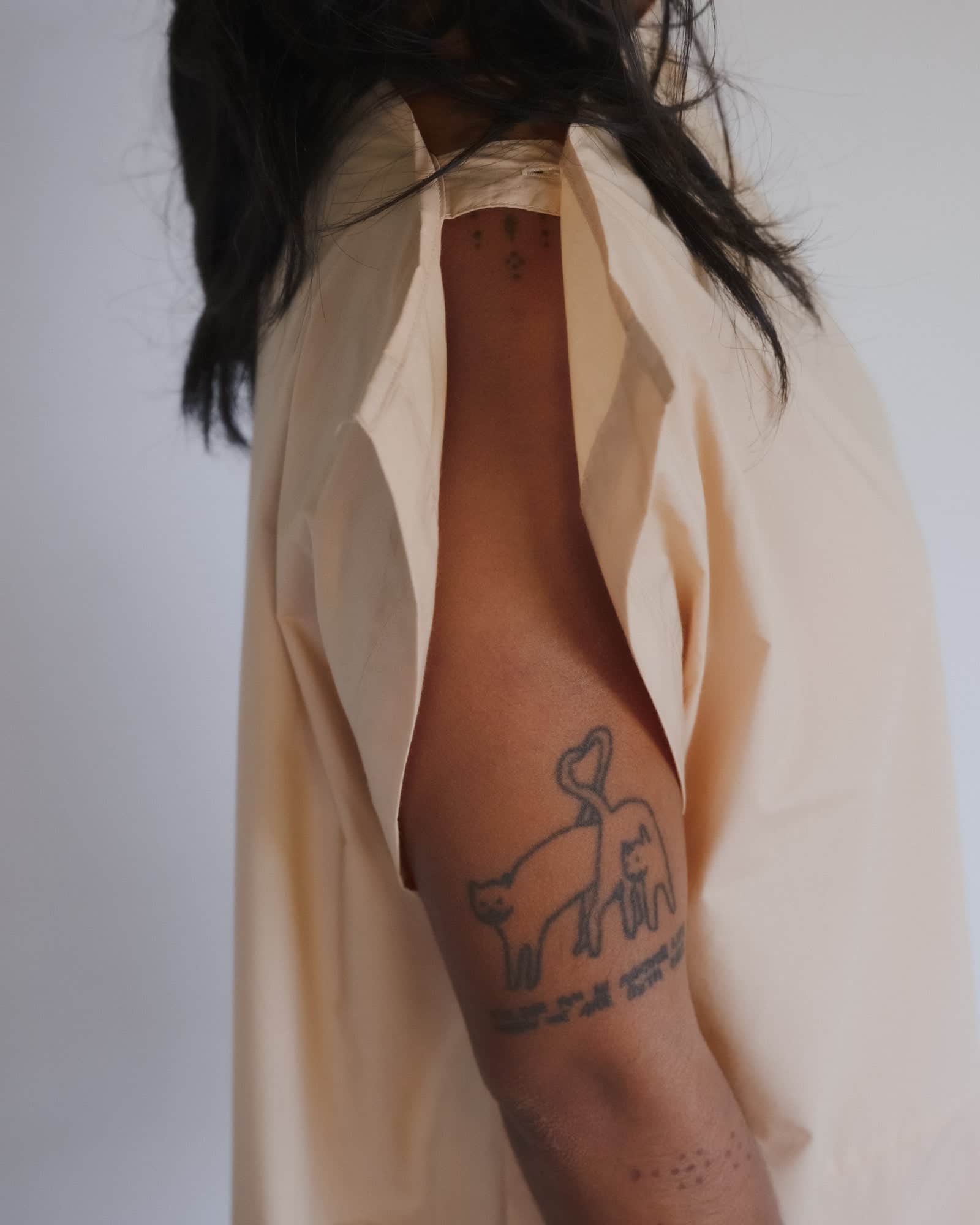 BASERANGE WOVEN PART ROMPER