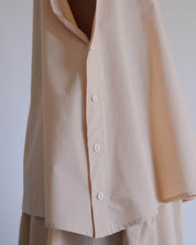 BASERANGE WOVEN PART TOP