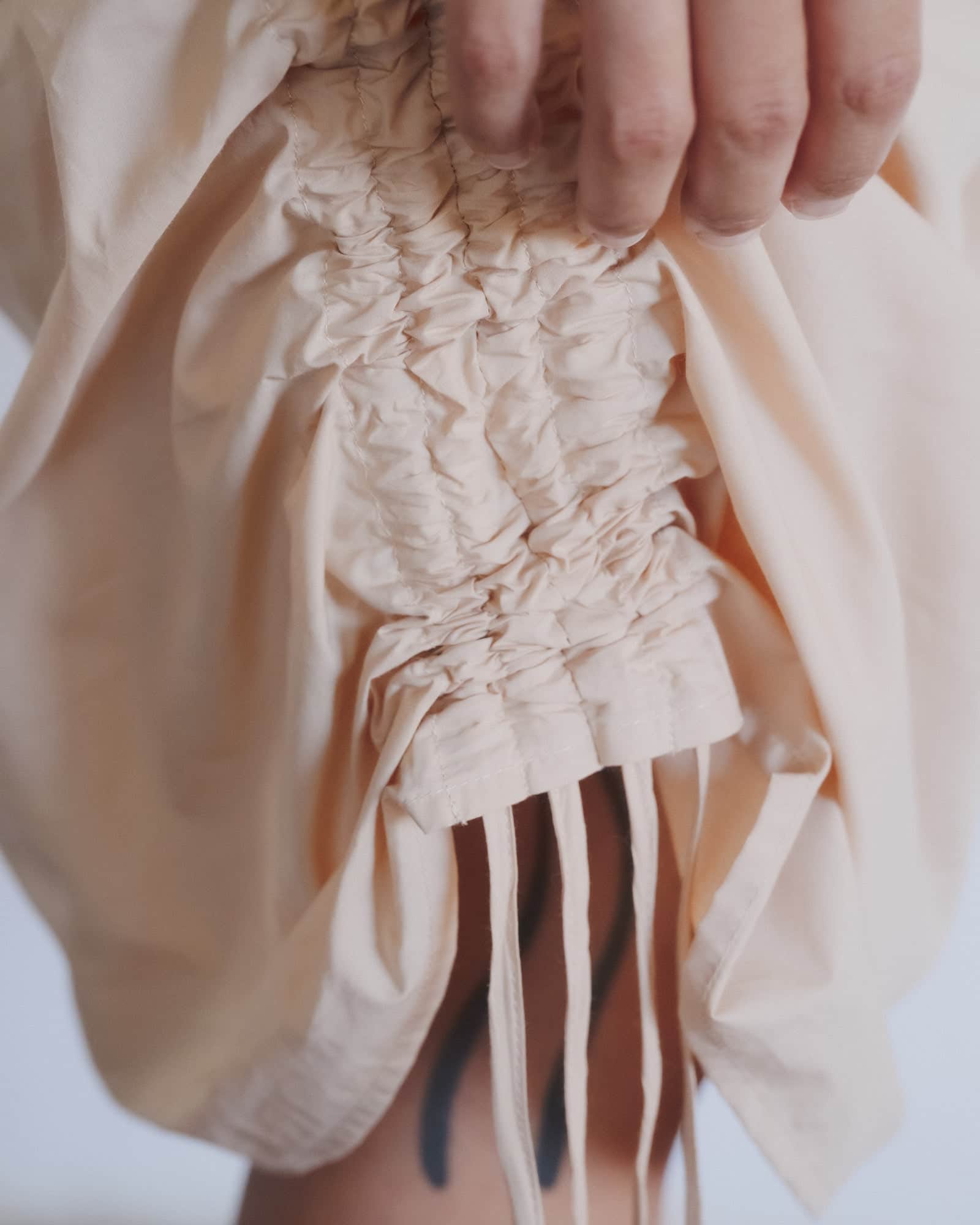 BASERANGE WOVEN PICTORIAL DRESS