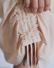 BASERANGE WOVEN PICTORIAL DRESS