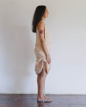 BASERANGE WOVEN PICTORIAL DRESS