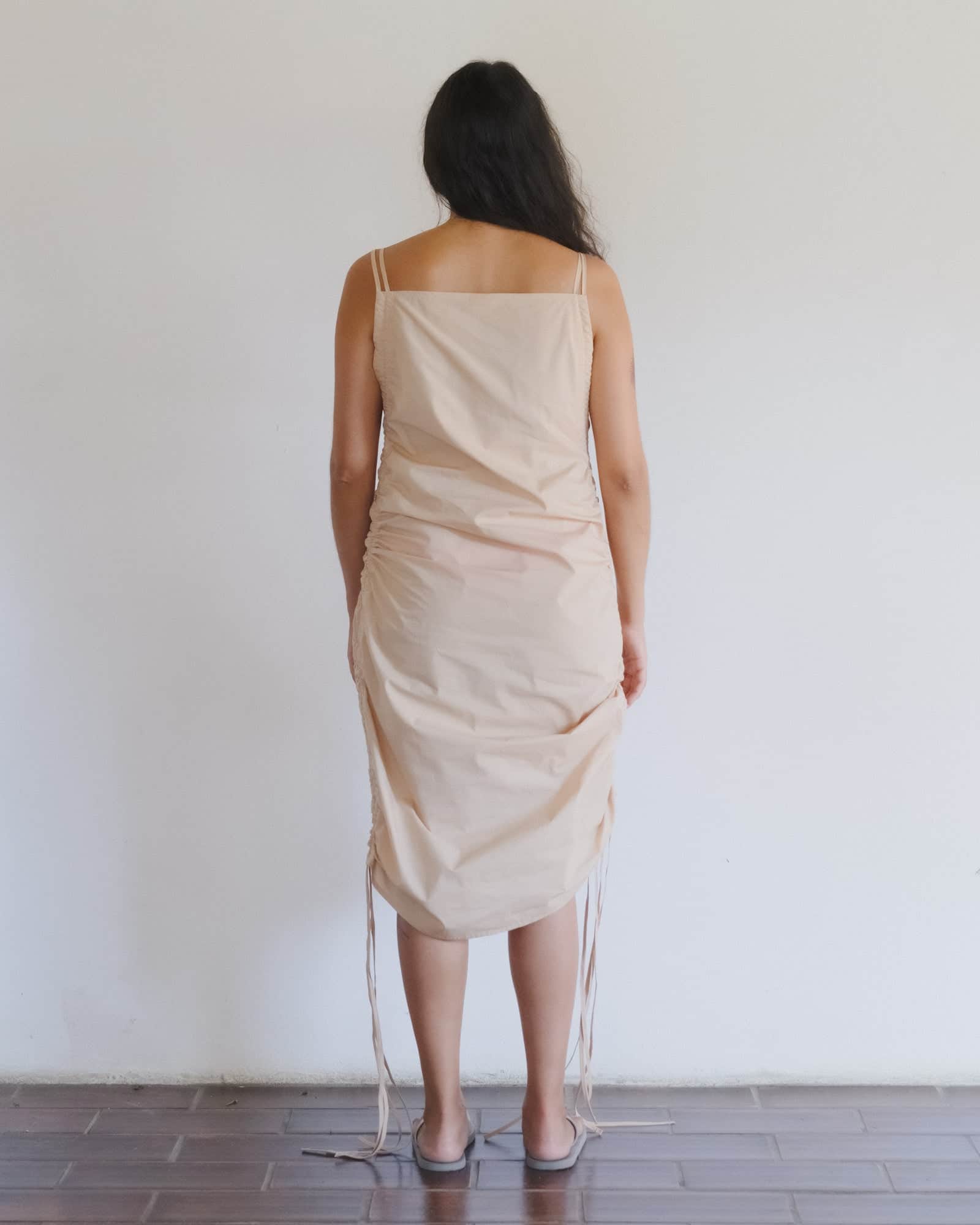 BASERANGE WOVEN PICTORIAL DRESS