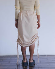 BASERANGE WOVEN PICTORIAL SKIRT