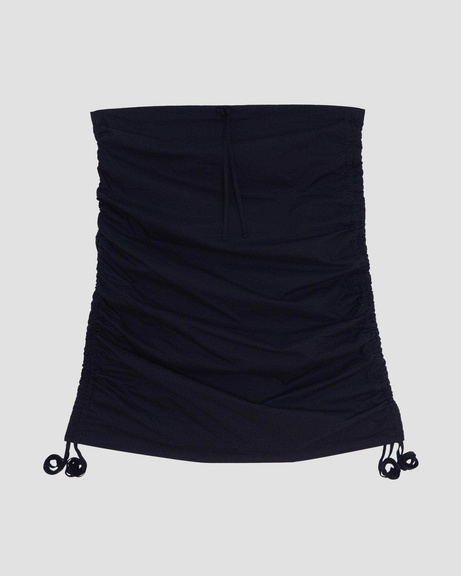 BASERANGE WOVEN PICTORIAL STRAP SKIRT