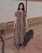 BASERANGE WOVEN REMA DRESS