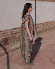 BASERANGE WOVEN REMA DRESS