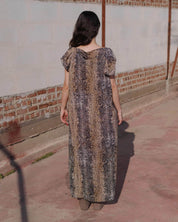 BASERANGE WOVEN REMA DRESS