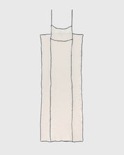 BASERANGE WOVEN SHOK SQUARE DRESS