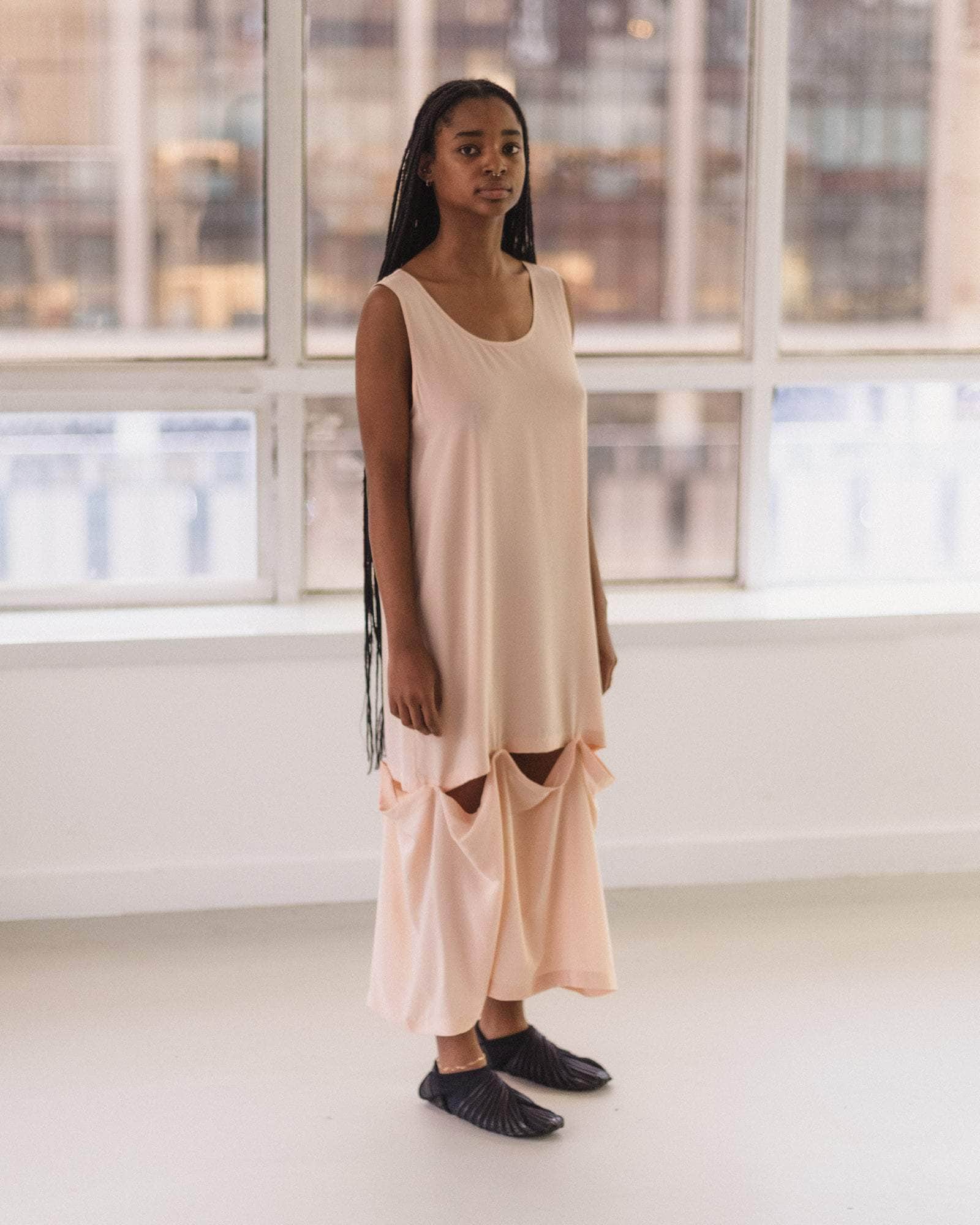 baserange silk dress City Long Sleeve Dress