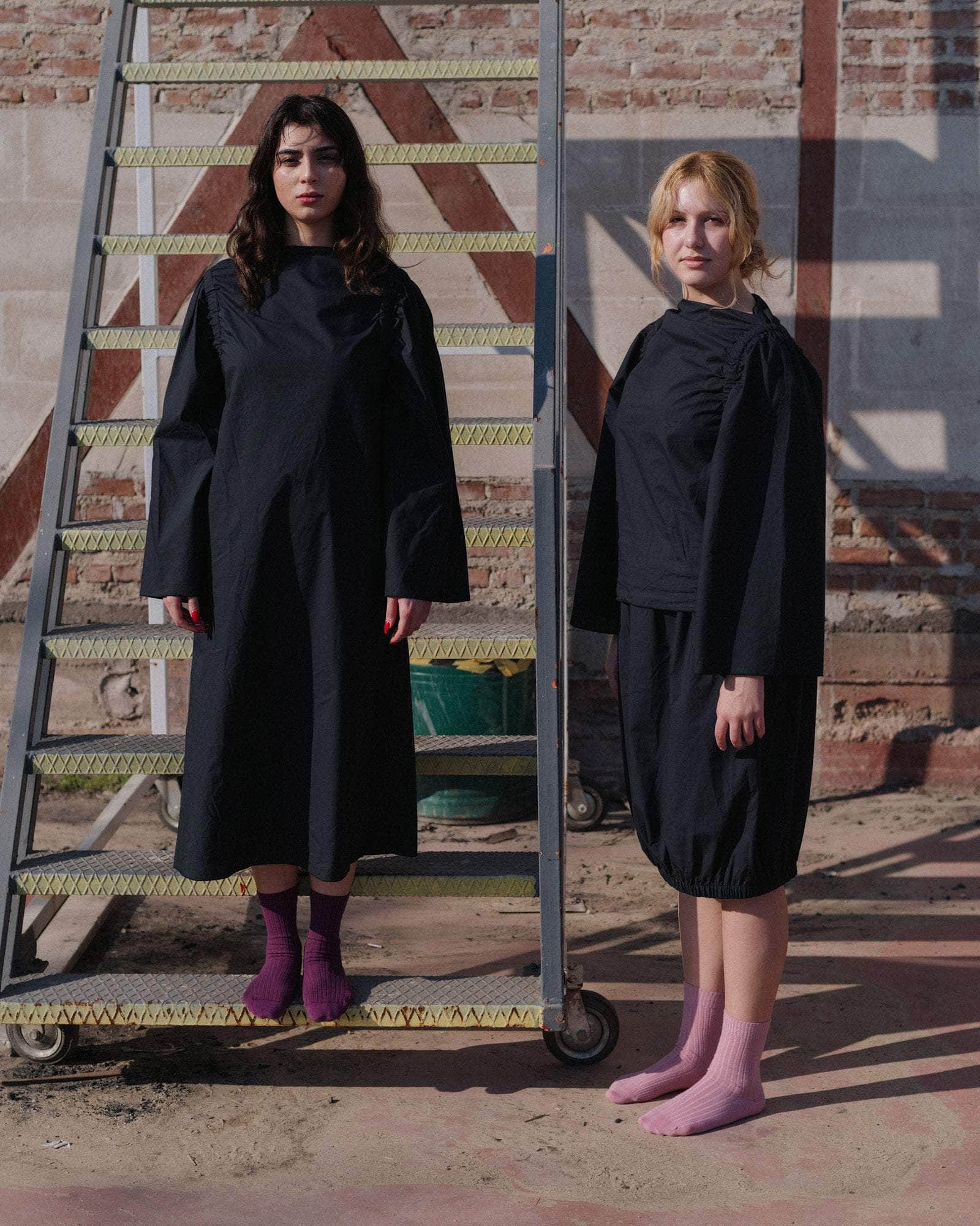 BASERANGE WOVEN SIMMON DRESS