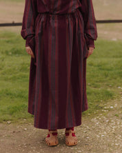 BASERANGE WOVEN SNELL SKIRT