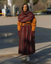 BASERANGE WOVEN SNELL SKIRT