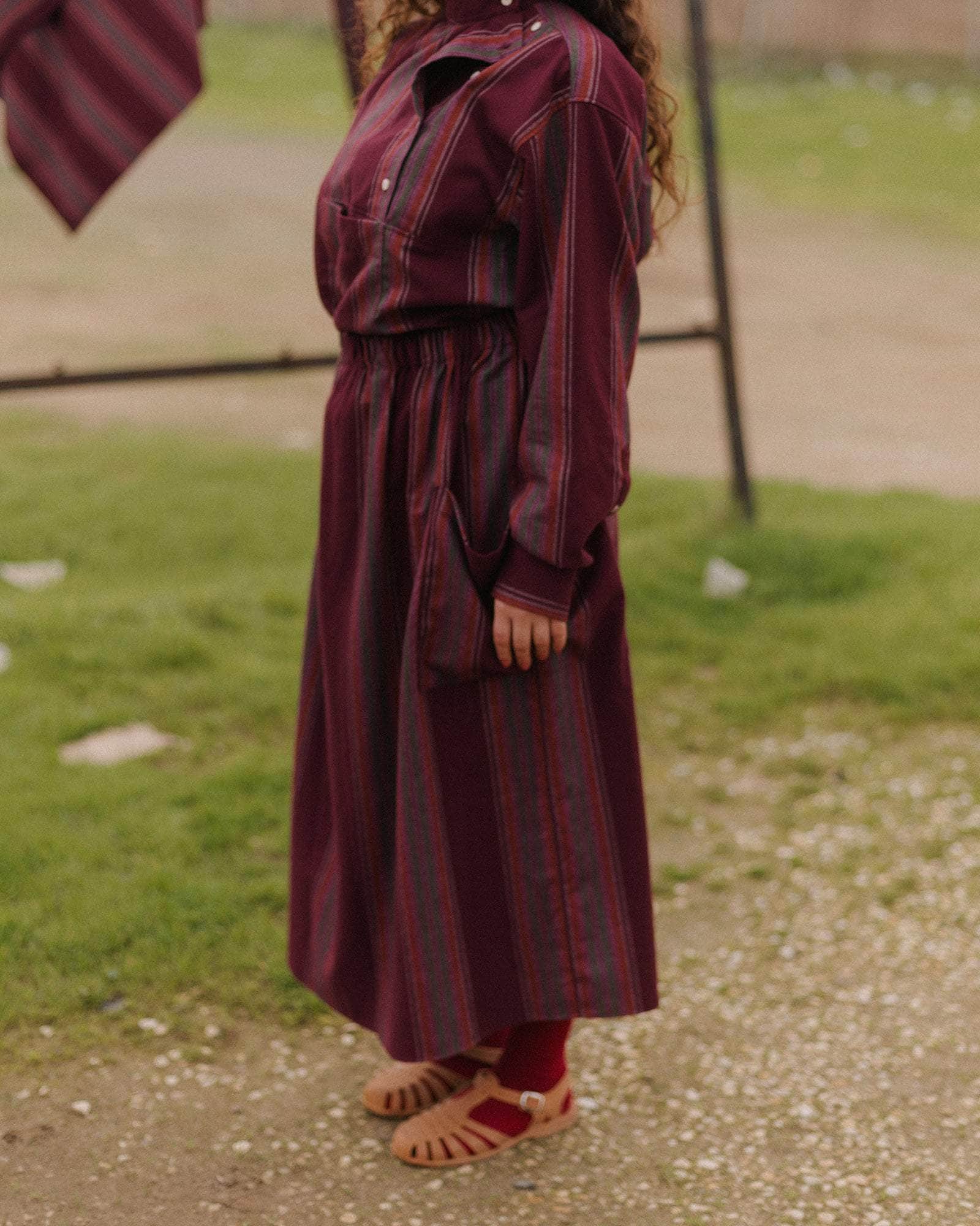 BASERANGE WOVEN SNELL SKIRT