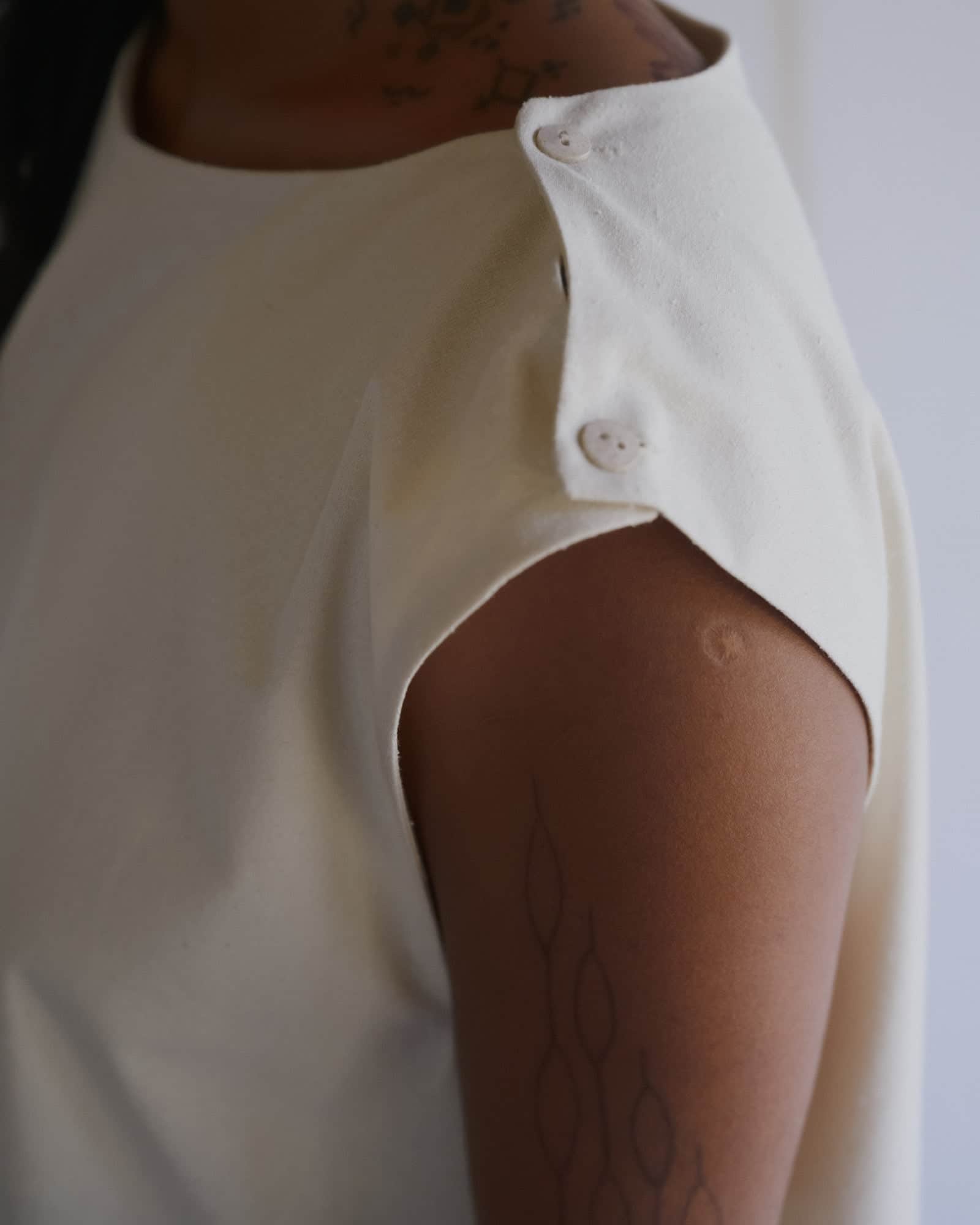 BASERANGE WOVEN SOW JUMPSUIT