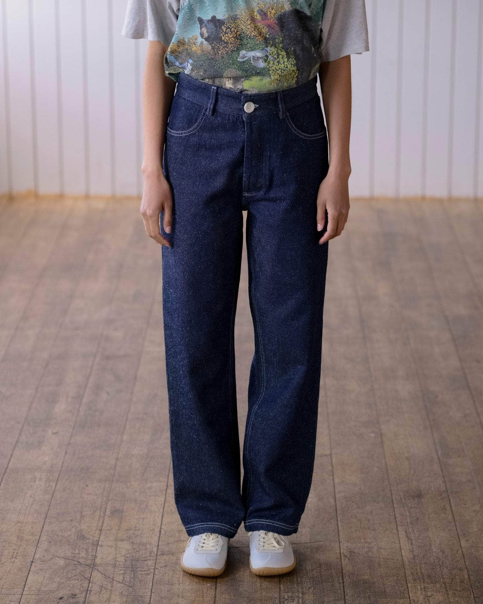 BASERANGE WOVEN TAJO PANTS
