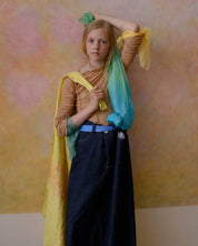 BASERANGE WOVEN TAJO SKIRT