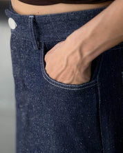 BASERANGE WOVEN TAJO SKIRT