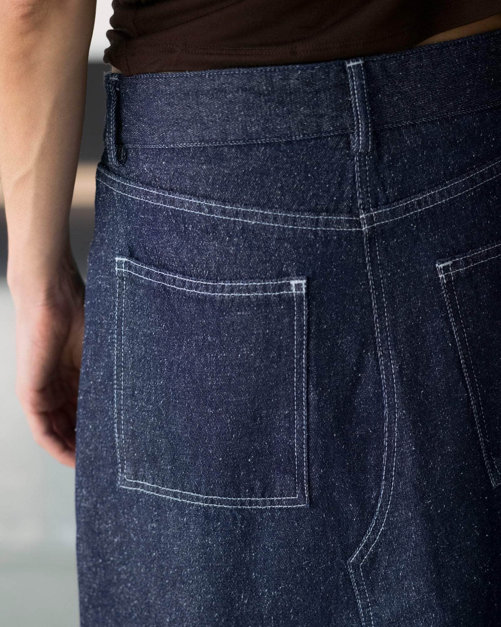 BASERANGE WOVEN TAJO SKIRT