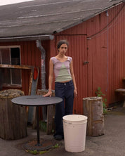 BASERANGE WOVEN TAJO WIDE PANTS