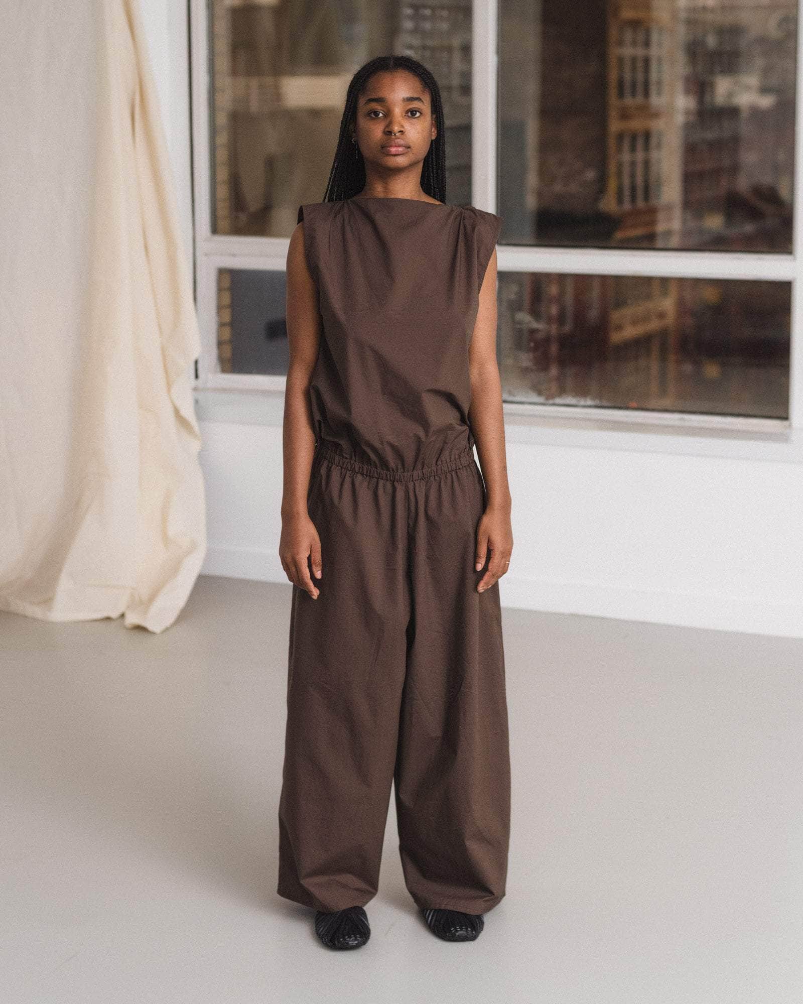 Tin Jumpsuit - Organic Cotton Poplin