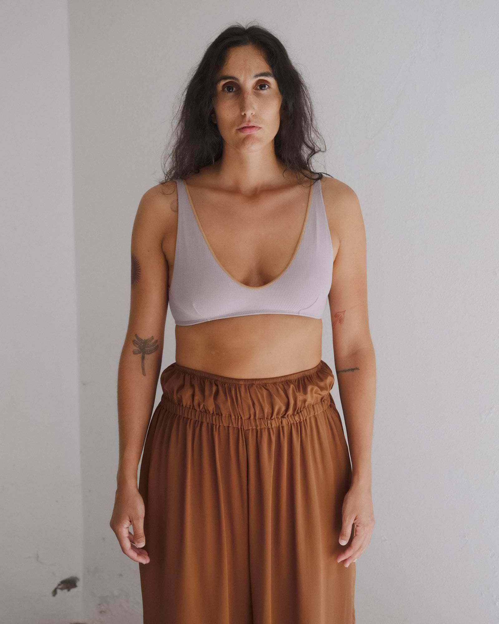 BASERANGE WOVEN TIN PANTS