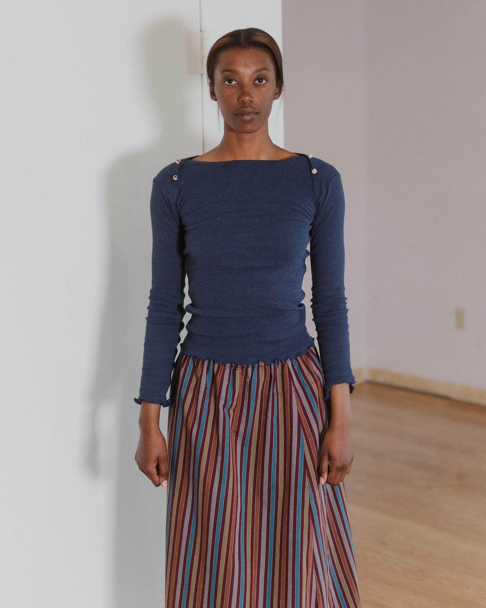 BASERANGE WOVEN WALT SKIRT