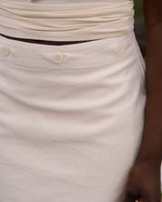 BASERANGE WOVEN WEB SKIRT